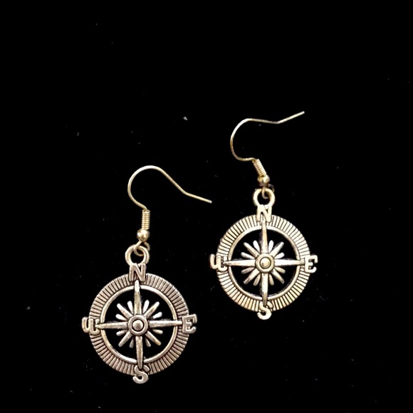 Compass earrings - Picture 1 of 2